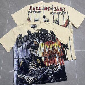 Godspeed Cream Graphic Tee